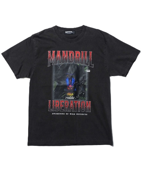 reversal.dogi.design.works（リバーサル・ドーギ・デザイン・ワークス）の「＜reversal/リバーサル＞MAN DRILL COTTON TEE（Tシャツ/カットソー・メンズ・ブラック・MEDIUM/XX-LARGE/X-LARGE/LARGE）」の2枚目の写真