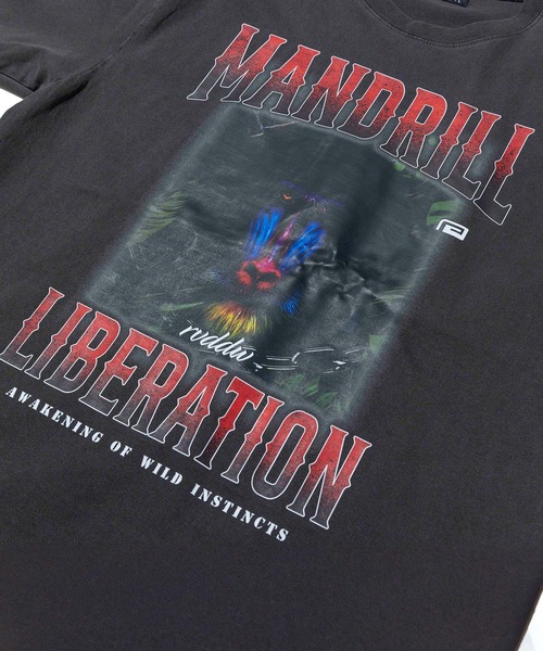 reversal.dogi.design.works（リバーサル・ドーギ・デザイン・ワークス）の「＜reversal/リバーサル＞MAN DRILL COTTON TEE（Tシャツ/カットソー・メンズ・ブラック・MEDIUM/XX-LARGE/X-LARGE/LARGE）」の5枚目の写真