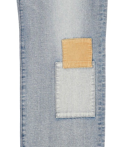 ALEXIA STAM（アリシアスタン）の「Patchwork Denim Pants Blue /パッチワークデニムパンツ（デニムパンツ・レディース・ブルー・1/0/3/2）」の12枚目の写真