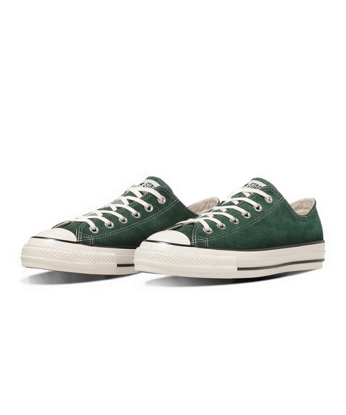 CONVERSE（コンバース）の「CONVERSE ALL STAR AGED WS OX（コンバース オールスター エイジド WS OX）（スニーカー・メンズ・グレー系/グリーン系・27cm/26.5cm/26cm/25.5cm/29cm/28cm/25cm/27.5cm）」の2枚目の写真