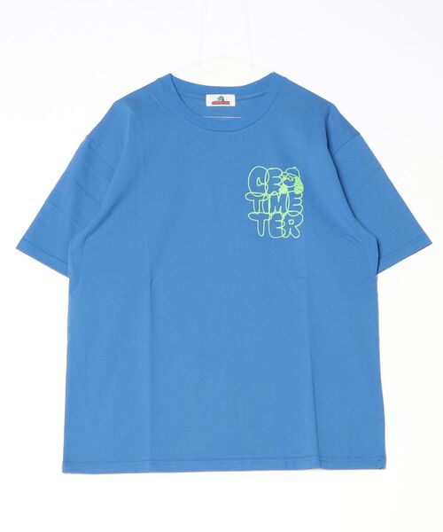 centimeter(センチメーター)の「doodle logo color tee(Tシャツ/カットソー・メンズ・ロイヤルブルー/ホワイト・MEDIUM/LARGE/X-LARGE)」の2枚目の写真