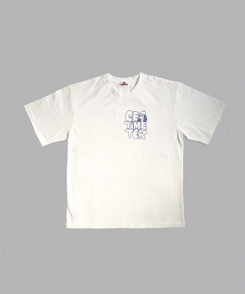 centimeter(センチメーター)の「doodle logo color tee(Tシャツ/カットソー・メンズ・ロイヤルブルー/ホワイト・MEDIUM/LARGE/X-LARGE)」の1枚目の写真
