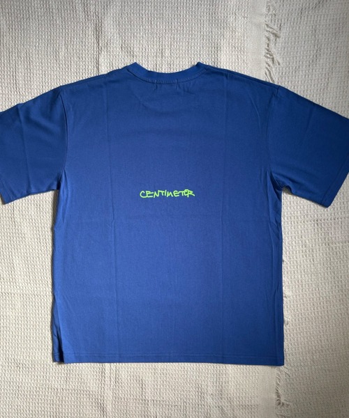 centimeter(センチメーター)の「doodle logo color tee(Tシャツ/カットソー・メンズ・ロイヤルブルー/ホワイト・MEDIUM/LARGE/X-LARGE)」の3枚目の写真