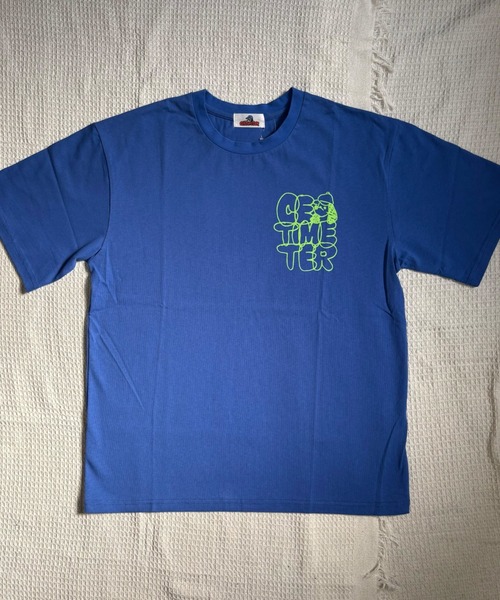 centimeter(センチメーター)の「doodle logo color tee(Tシャツ/カットソー・メンズ・ロイヤルブルー/ホワイト・MEDIUM/LARGE/X-LARGE)」の5枚目の写真