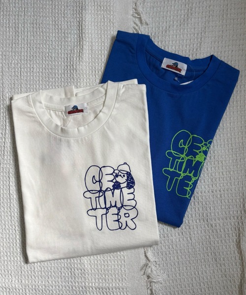 centimeter(センチメーター)の「doodle logo color tee(Tシャツ/カットソー・メンズ・ロイヤルブルー/ホワイト・MEDIUM/LARGE/X-LARGE)」の6枚目の写真