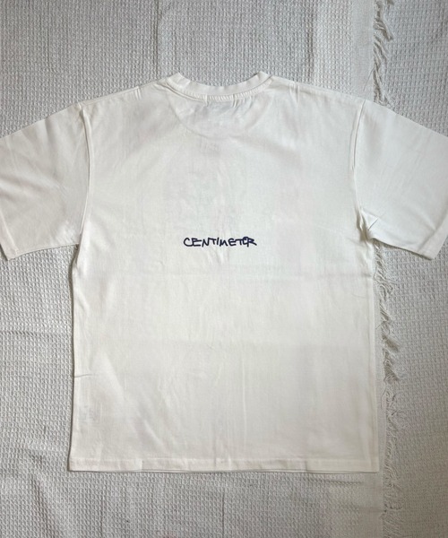 centimeter(センチメーター)の「doodle logo color tee(Tシャツ/カットソー・メンズ・ロイヤルブルー/ホワイト・MEDIUM/LARGE/X-LARGE)」の9枚目の写真