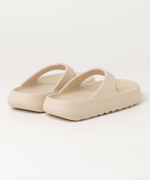 COMMON WARE(コモンウェアー)の「ST : MEI メイ TONG SANDAL MENS トングサンダル(サンダル・メンズ・ベージュ/ブラック・M(25.5-26.5)/S(24.5-25.5)/L(26.5-27.5))」の4枚目の写真