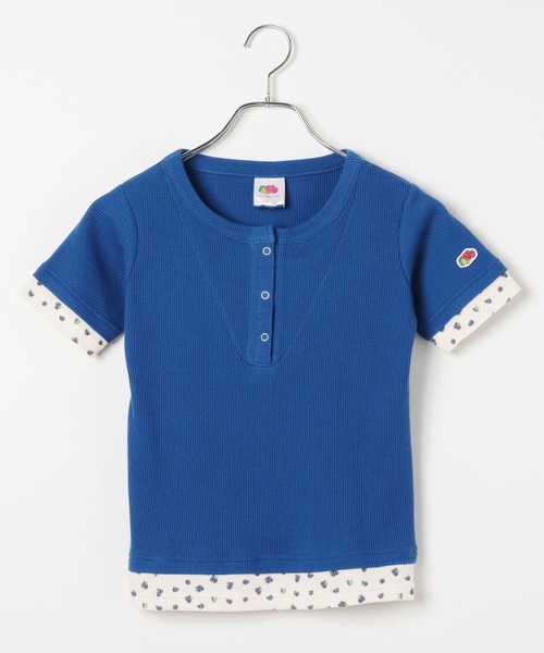 FRUIT OF THE LOOM（フルーツオブザルーム）の「【FRUIT OF THE LOOM / BAYFLOW】ワッフルヘンリーT（WOMEN）（Tシャツ/カットソー・レディース・ピンク/イエロー/ブルー・FREE）」の15枚目の写真