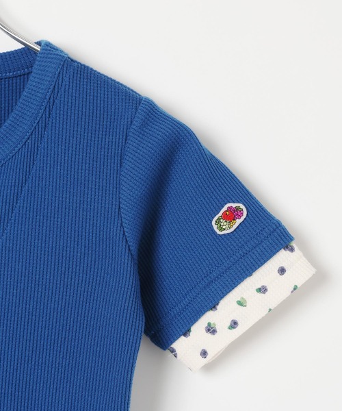 FRUIT OF THE LOOM（フルーツオブザルーム）の「【FRUIT OF THE LOOM / BAYFLOW】ワッフルヘンリーT（WOMEN）（Tシャツ/カットソー・レディース・ピンク/イエロー/ブルー・FREE）」の18枚目の写真