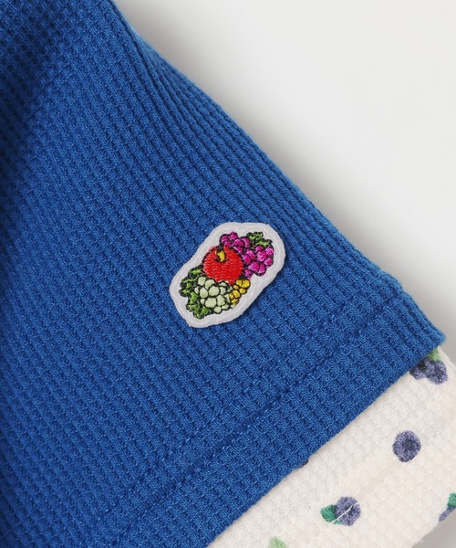 FRUIT OF THE LOOM（フルーツオブザルーム）の「【FRUIT OF THE LOOM / BAYFLOW】ワッフルヘンリーT（WOMEN）（Tシャツ/カットソー・レディース・ピンク/イエロー/ブルー・FREE）」の20枚目の写真