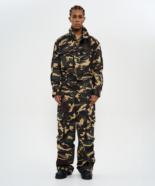 WORLDDILEMA(ワールドジレンマ)の「SET-UP MILITARY POCKET CARGO PANTS (KHAKI)(その他パンツ・レディース・カーキ・FREE)」の3枚目の写真
