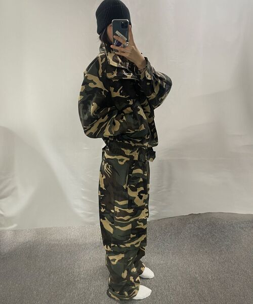 WORLDDILEMA(ワールドジレンマ)の「SET-UP MILITARY POCKET CARGO PANTS (KHAKI)(その他パンツ・レディース・カーキ・FREE)」の7枚目の写真