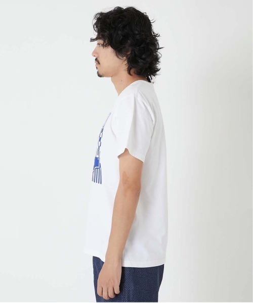 BLUE BLUE(ブルーブルー)の「BLUE LABEL ショートスリーブTシャツ(Tシャツ/カットソー・メンズ・ホワイト・M/S/XL/L)」の3枚目の写真