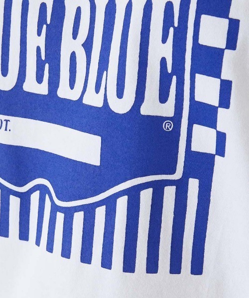 BLUE BLUE(ブルーブルー)の「BLUE LABEL ショートスリーブTシャツ(Tシャツ/カットソー・メンズ・ホワイト・M/S/XL/L)」の6枚目の写真