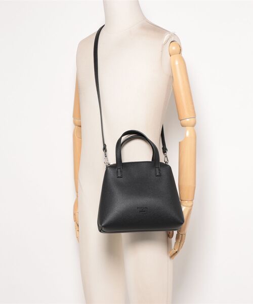 Jewelna Rose(ジュエルナローズ)の「2点セット ノットハンドルトート 16372(トートバッグ・レディース・ブラック/ライトベージュ/ダークブラウン・FREE)」の9枚目の写真