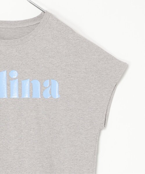 VENCEEXCHANGE(ヴァンスエクスチェンジ)の「フレンチロゴTシャツ(Tシャツ/カットソー・レディース・オフホワイト/杢グレー・FREE)」の19枚目の写真