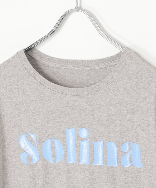 VENCEEXCHANGE(ヴァンスエクスチェンジ)の「フレンチロゴTシャツ(Tシャツ/カットソー・レディース・オフホワイト/杢グレー・FREE)」の21枚目の写真