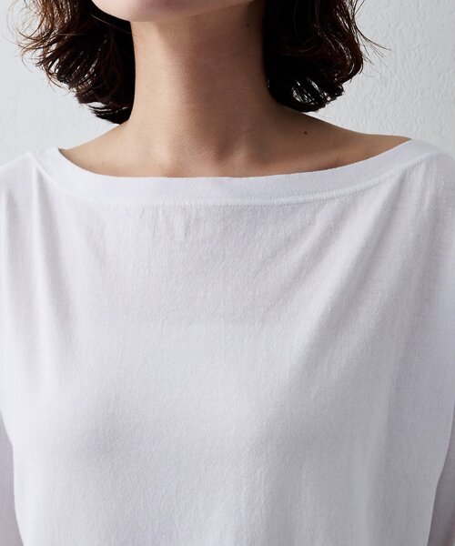 Whim Gazette(ウィムガゼット)の「【GEMINI】バックプリントカットソー(Tシャツ/カットソー・レディース・オフホワイト/チャコールグレー・FREE)」の10枚目の写真