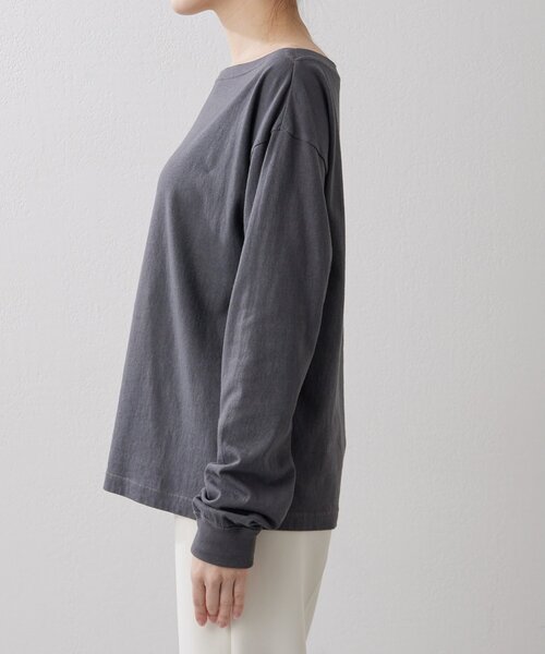 Whim Gazette(ウィムガゼット)の「【GEMINI】バックプリントカットソー(Tシャツ/カットソー・レディース・オフホワイト/チャコールグレー・FREE)」の16枚目の写真