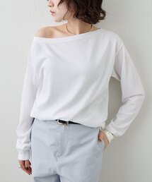 Whim Gazette（ウィムガゼット）の「【GEMINI】バックプリントカットソー（Tシャツ/カットソー）」