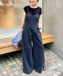 Rie Miller | 【RM denim】デニムオールインワン(つなぎ/オールインワン)
