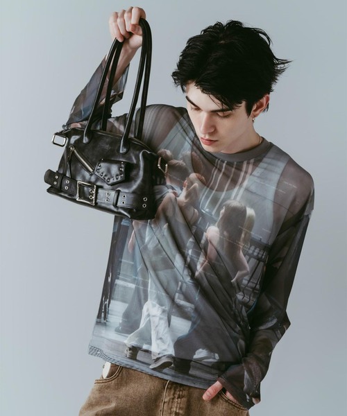 Knuth Marf(クヌースマーフ)の「Knuth Marf / クヌースマーフ rider shoulder bag(ショルダーバッグ・レディース・ブラウン/ブラック・FREE)」の10枚目の写真