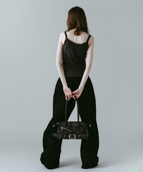 Knuth Marf(クヌースマーフ)の「Knuth Marf / クヌースマーフ rider shoulder bag(ショルダーバッグ・レディース・ブラウン/ブラック・FREE)」の12枚目の写真
