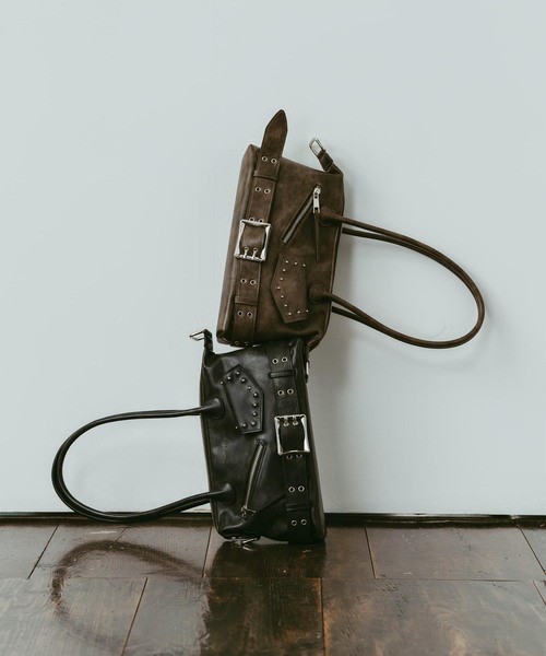Knuth Marf(クヌースマーフ)の「Knuth Marf / クヌースマーフ rider shoulder bag(ショルダーバッグ・レディース・ブラウン/ブラック・FREE)」の18枚目の写真