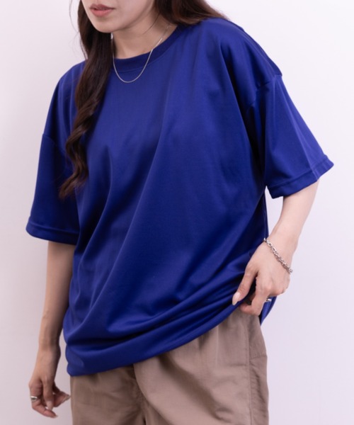 NEWTRAL PRODUCTS(ニュートラルプロダクツ)の「208 4.2oz Basic Dry Mesh Tee/ドライメッシュ Tシャツ(Tシャツ/カットソー・レディース・ホワイト/ブラック/ネイビー/レッド/ブルー・S/M/L/XL/XXL)」の4枚目の写真