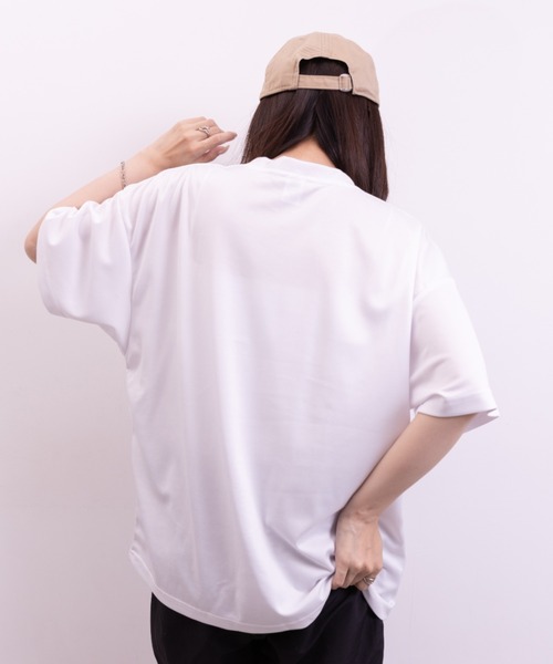 NEWTRAL PRODUCTS(ニュートラルプロダクツ)の「208 4.2oz Basic Dry Mesh Tee/ドライメッシュ Tシャツ(Tシャツ/カットソー・レディース・ホワイト/ブラック/ネイビー/レッド/ブルー・S/M/L/XL/XXL)」の12枚目の写真
