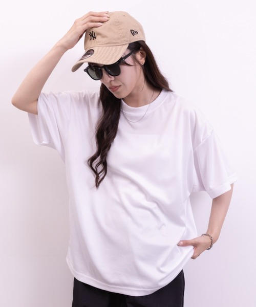 NEWTRAL PRODUCTS(ニュートラルプロダクツ)の「208 4.2oz Basic Dry Mesh Tee/ドライメッシュ Tシャツ(Tシャツ/カットソー・レディース・ホワイト/ブラック/ネイビー/レッド/ブルー・S/M/L/XL/XXL)」の10枚目の写真