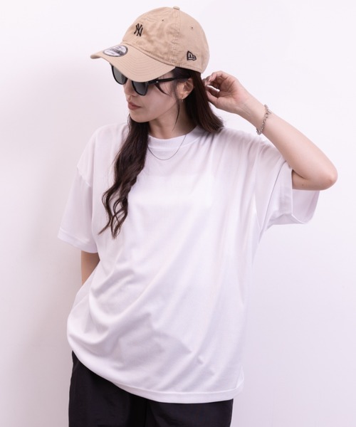 NEWTRAL PRODUCTS(ニュートラルプロダクツ)の「208 4.2oz Basic Dry Mesh Tee/ドライメッシュ Tシャツ(Tシャツ/カットソー・レディース・ホワイト/ブラック/ネイビー/レッド/ブルー・S/M/L/XL/XXL)」の11枚目の写真