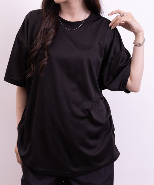 NEWTRAL PRODUCTS(ニュートラルプロダクツ)の「208 4.2oz Basic Dry Mesh Tee/ドライメッシュ Tシャツ(Tシャツ/カットソー・レディース・ホワイト/ブラック/ネイビー/レッド/ブルー・S/M/L/XL/XXL)」の14枚目の写真