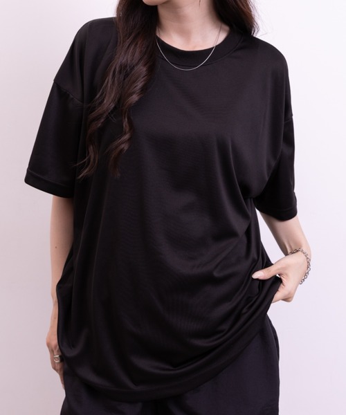NEWTRAL PRODUCTS(ニュートラルプロダクツ)の「208 4.2oz Basic Dry Mesh Tee/ドライメッシュ Tシャツ(Tシャツ/カットソー・レディース・ホワイト/ブラック/ネイビー/レッド/ブルー・S/M/L/XL/XXL)」の15枚目の写真