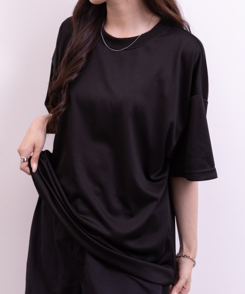 NEWTRAL PRODUCTS(ニュートラルプロダクツ)の「208 4.2oz Basic Dry Mesh Tee/ドライメッシュ Tシャツ(Tシャツ/カットソー・レディース・ホワイト/ブラック/ネイビー/レッド/ブルー・S/M/L/XL/XXL)」の16枚目の写真