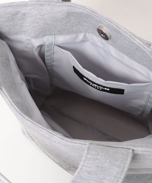 1PIU1UGUALE3 RELAX (ウノピゥウノウグァーレトレ リラックス)の「【1PIU1UGUALE3 RELAX】MICKEY SILHOUETTE GRADATION LINESTONE BAG(ショルダーバッグ・メンズ・ブラック/グレー・FREE)」の5枚目の写真