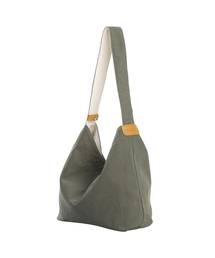 Cotton Adjust Eco Bag - Forest Khaki