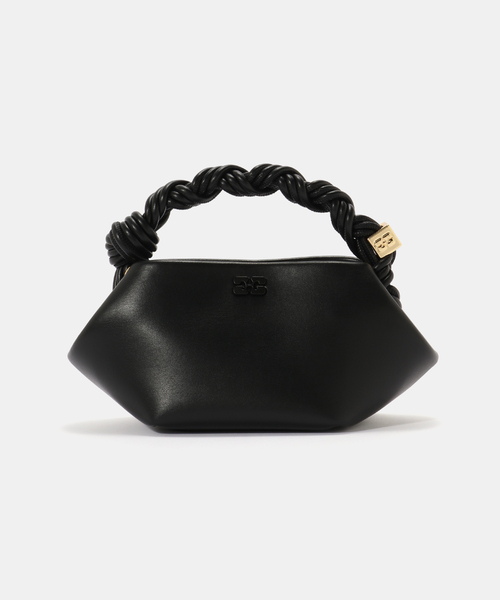 PULP/417EDIFICE(パルプフォーワンセブンエディフィス)の「GANNI / ガニー Ganni Bou Bag Mini(ショルダーバッグ・レディース・ブラック・FREE)」の1枚目の写真