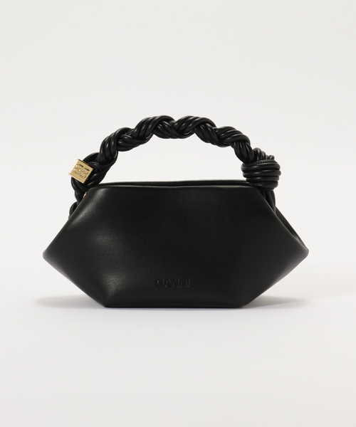 PULP/417EDIFICE(パルプフォーワンセブンエディフィス)の「GANNI / ガニー Ganni Bou Bag Mini(ショルダーバッグ・レディース・ブラック・FREE)」の10枚目の写真