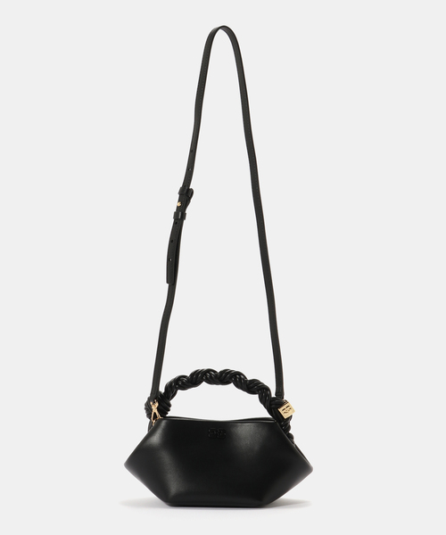 PULP/417EDIFICE(パルプフォーワンセブンエディフィス)の「GANNI / ガニー Ganni Bou Bag Mini(ショルダーバッグ・レディース・ブラック・FREE)」の5枚目の写真