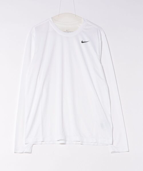 NIKE（ナイキ）の「《NIKEアパレル》AS M NK DF TEE STD LS FLEX（Tシャツ/カットソー・メンズ・ブラック/インディゴブルー/ホワイト・2XL/L/M/S/XL）」の2枚目の写真