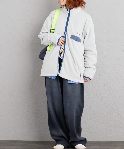 MARMOT（マーモット）の「【WEB先行予約】[Marmot/マーモット] 別注 ポーラテック フリースジャケット（ブルゾン・レディース・ブラック/チャコール/シルバー・S/L/M/XL）」の7枚目の写真