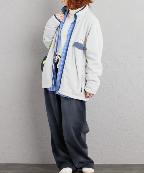 MARMOT（マーモット）の「【WEB先行予約】[Marmot/マーモット] 別注 ポーラテック フリースジャケット（ブルゾン・レディース・ブラック/チャコール/シルバー・S/L/M/XL）」の8枚目の写真