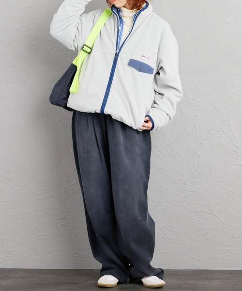 MARMOT（マーモット）の「【WEB先行予約】[Marmot/マーモット] 別注 ポーラテック フリースジャケット（ブルゾン・レディース・ブラック/チャコール/シルバー・S/L/M/XL）」の9枚目の写真