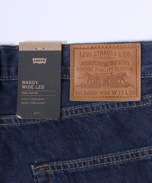 Levi's（リーバイス）の「2026AW Levi's/リーバイス  BAGGY WIDE LEG  バギーワイドレッグ デニムパンツ（デニムパンツ・メンズ・ネイビー/ブラック・32inch/30inch/28inch/36inch/34inch）」の12枚目の写真