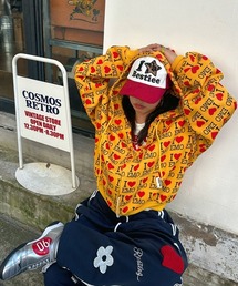 Ressaca（レサーカ）の「英字プリントスウェットジップパーカー（パーカー）」