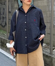 ビッグチェックシャツ