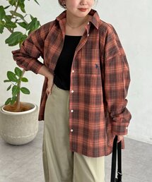 ビッグチェックシャツ