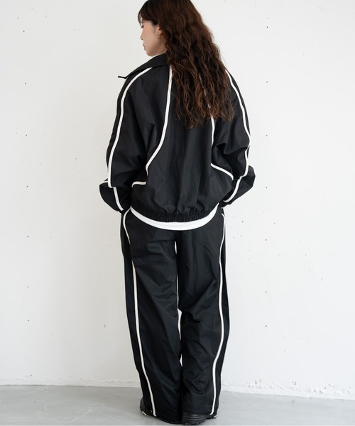 bashful base Oriental（バッシュフルベースオリエンタル）の「【bbO】コードライントラックパンツ（その他パンツ・メンズ・ブラック・LARGE/MEDIUM）」の12枚目の写真