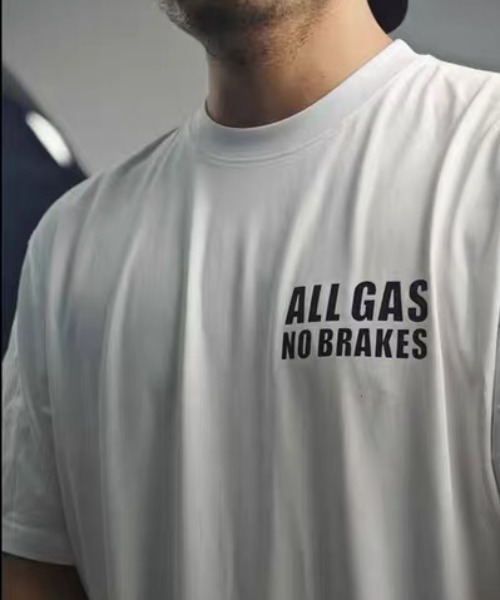 CELENA BEATS(セレナビーツ)の「バックメッセージスカルハンドプリントTシャツ(Tシャツ/カットソー・メンズ・ホワイト/ブラック・L/M/S)」の1枚目の写真